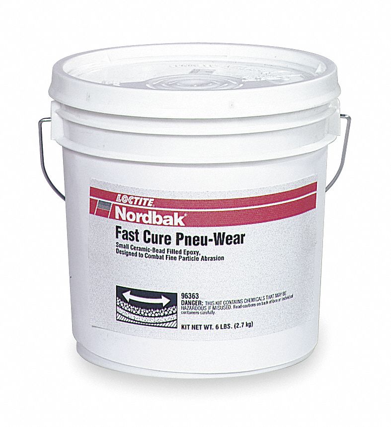 SURFACE PROTECTIVE COATING, PNEU-WEAR PC 7455, HEAT, 6 LB, PAIL, BLUE, METALS, BLUE