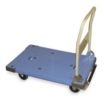 Plastic-Deck Platform Trucks with Compact Folding Handles