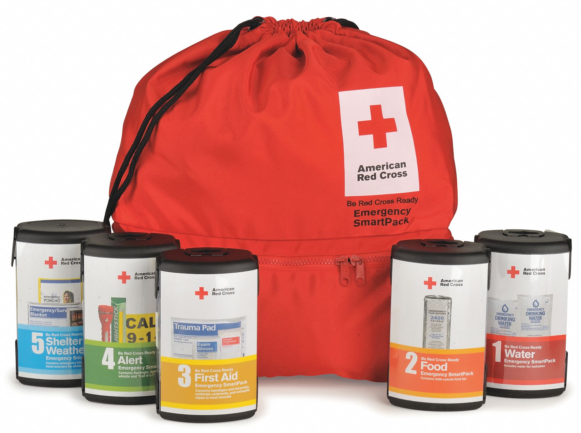 backpack brand with red cross