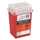 SHARPS CONTAINER,1/4 GAL.,SLIDING LID