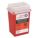 SHARPS CONTAINER,1/4 GAL.,SLIDING LID