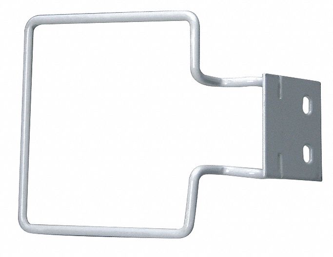 Wall Mount Bracket White 4 1/2 L