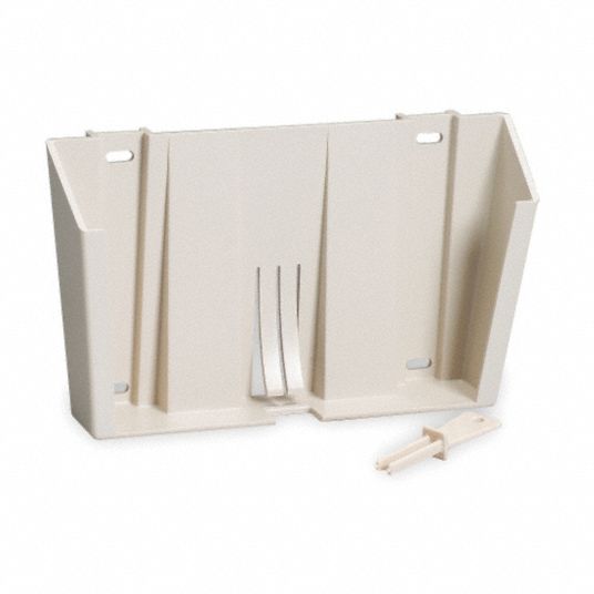 FIRST AID ONLY Locking Wall Mount Bracket Plastic, 5 qt Sharps