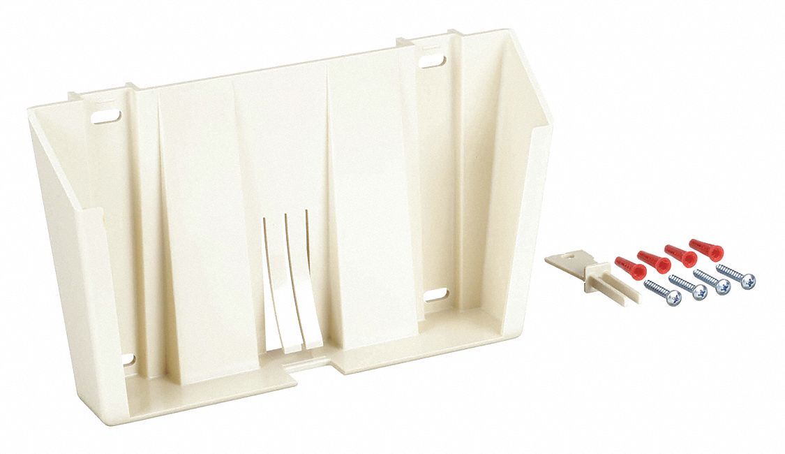 FIRST AID ONLY, Locking Wall Mount Bracket, Plastic, Locking Wall Mount