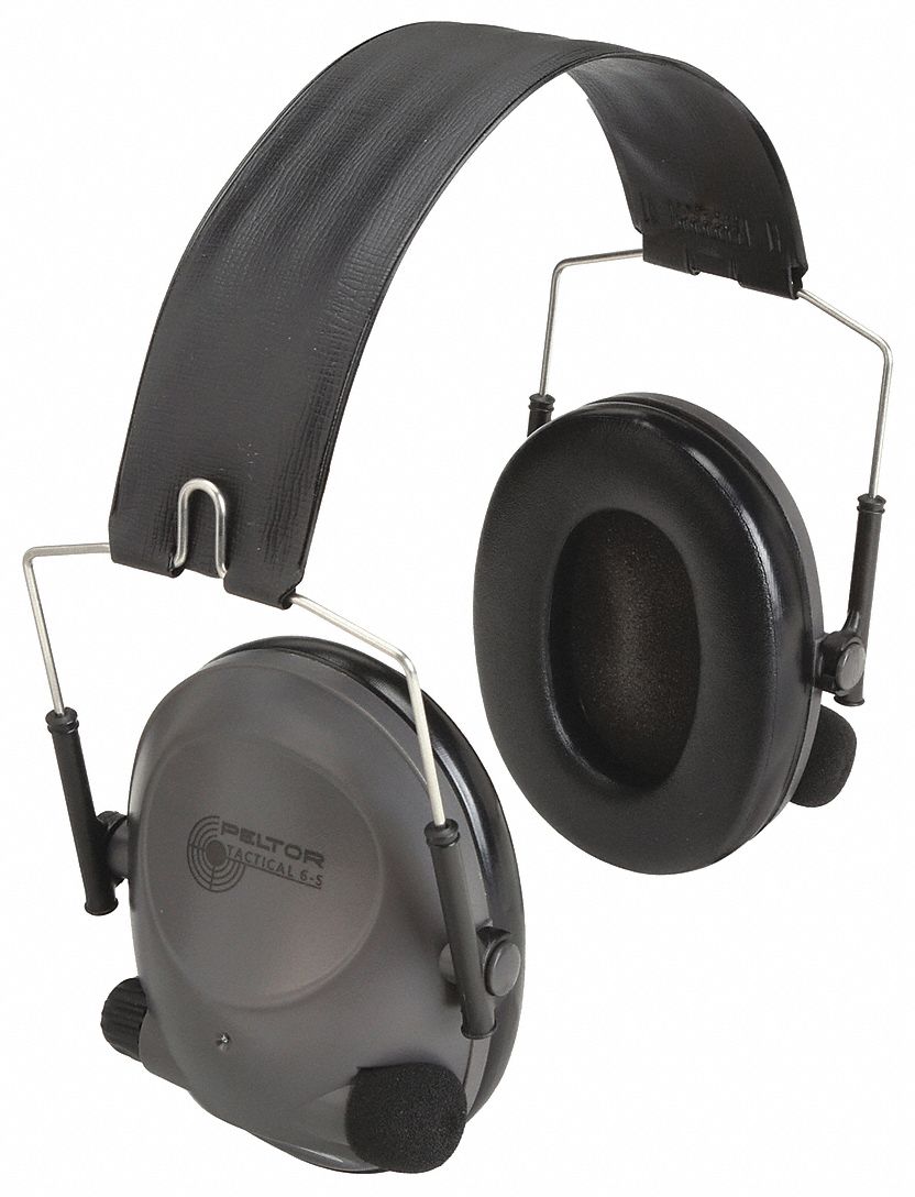 3M PELTOR, OvertheHead Earmuff, Active NoiseSuppressing, Electronic