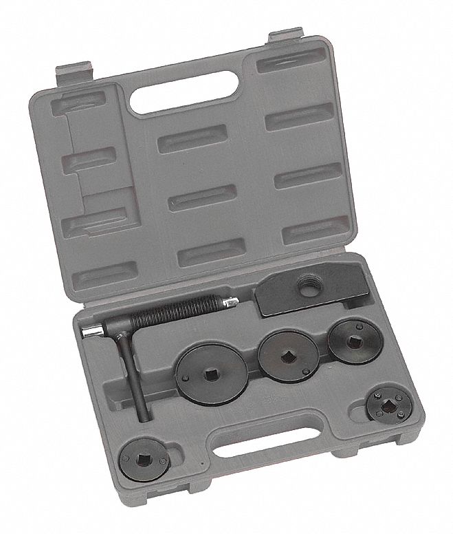 DISC PARK BRAKE CALIPER TOOL KIT, DISC BRAKE CALIPER TOOL KIT, 10¼ IN OVERALL L, FOR FORD/GMC
