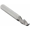 2-Flute High-Performance Finishing Bright Finish Carbide Square End Mills