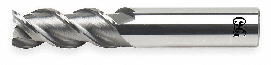 Cor Rad End Mill, 1/2", Carb, 0.0200" rad
