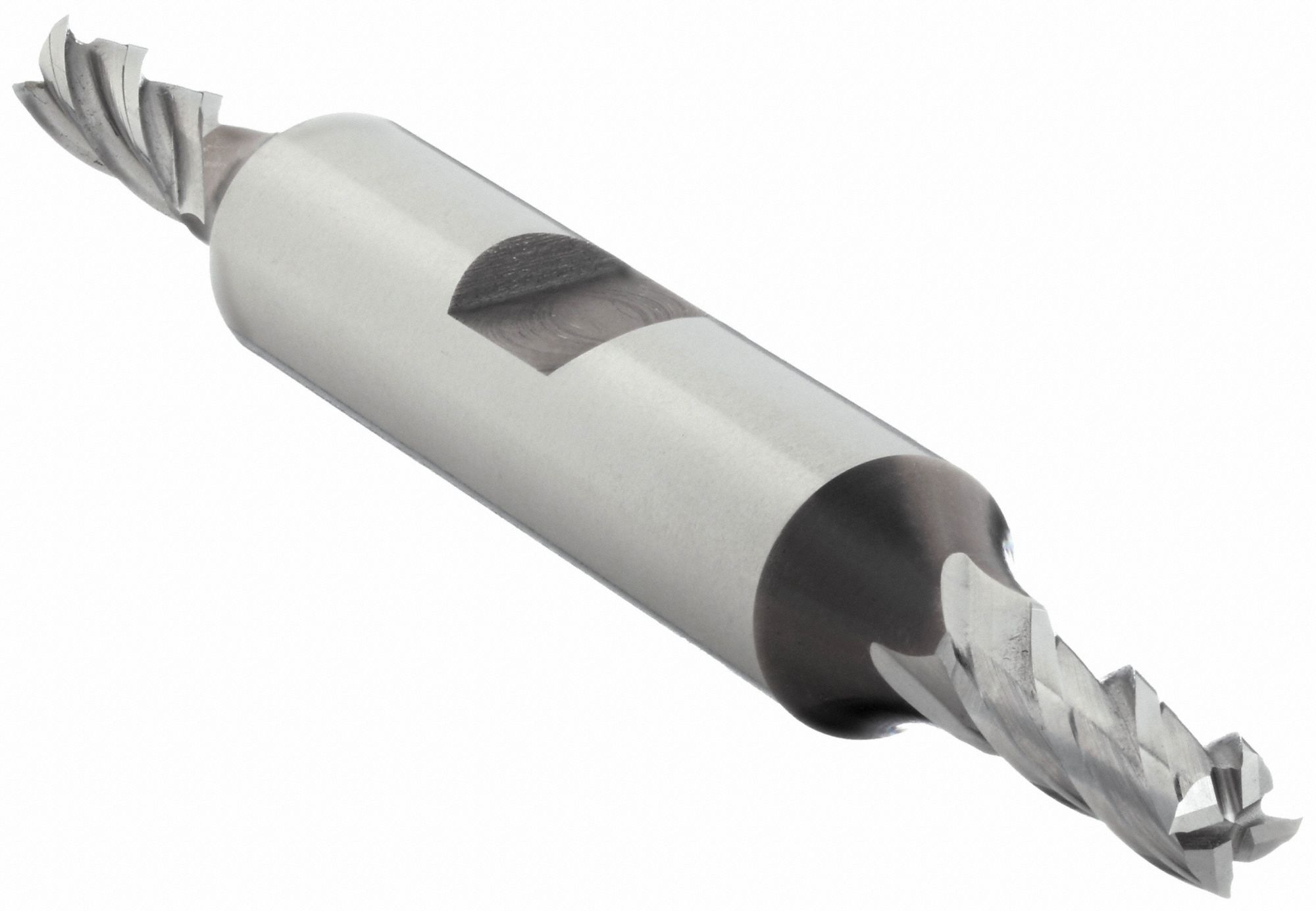 RapidKut 5/32" Cobalt M42 Double End Mill – 2 Flute, 3/8" Shank, Made In USA