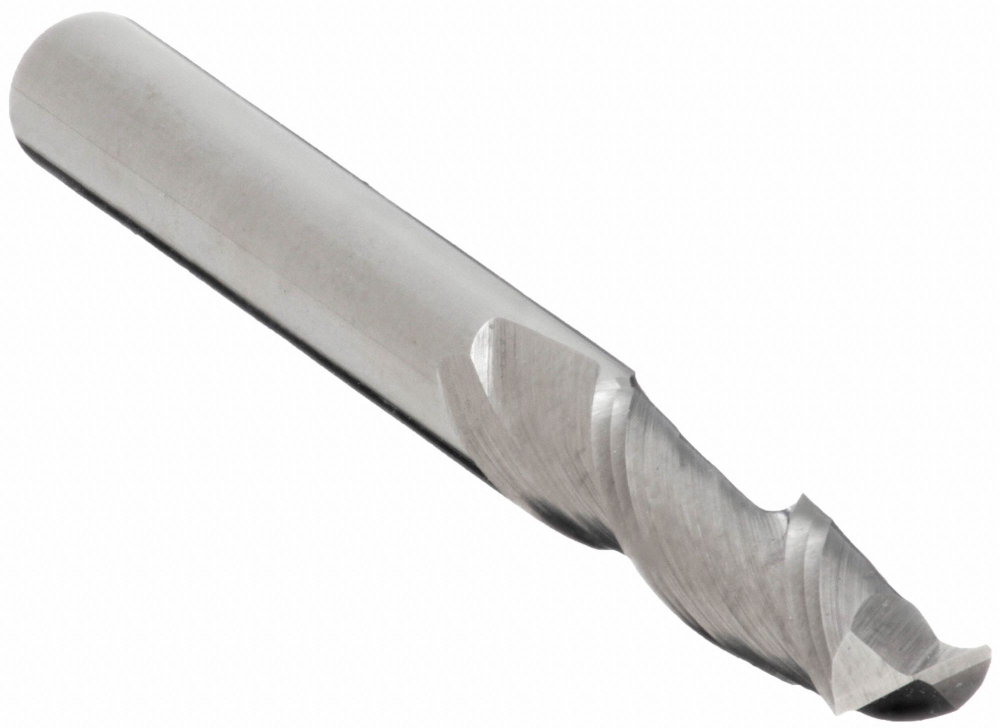 SQUARE END MILL, CENTRE CUTTING, 2 FLUTES, 3/16 IN MILLING DIAMETER, ⅝ IN CUT, CARBIDE