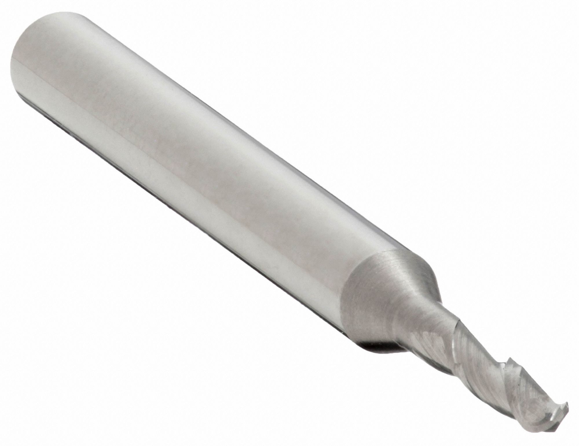 Ball End Mill: Carbide, 2 Flute, 1/16" Mill Dia, 3/16" LOC, 1-1/2" OAL, List 402BN