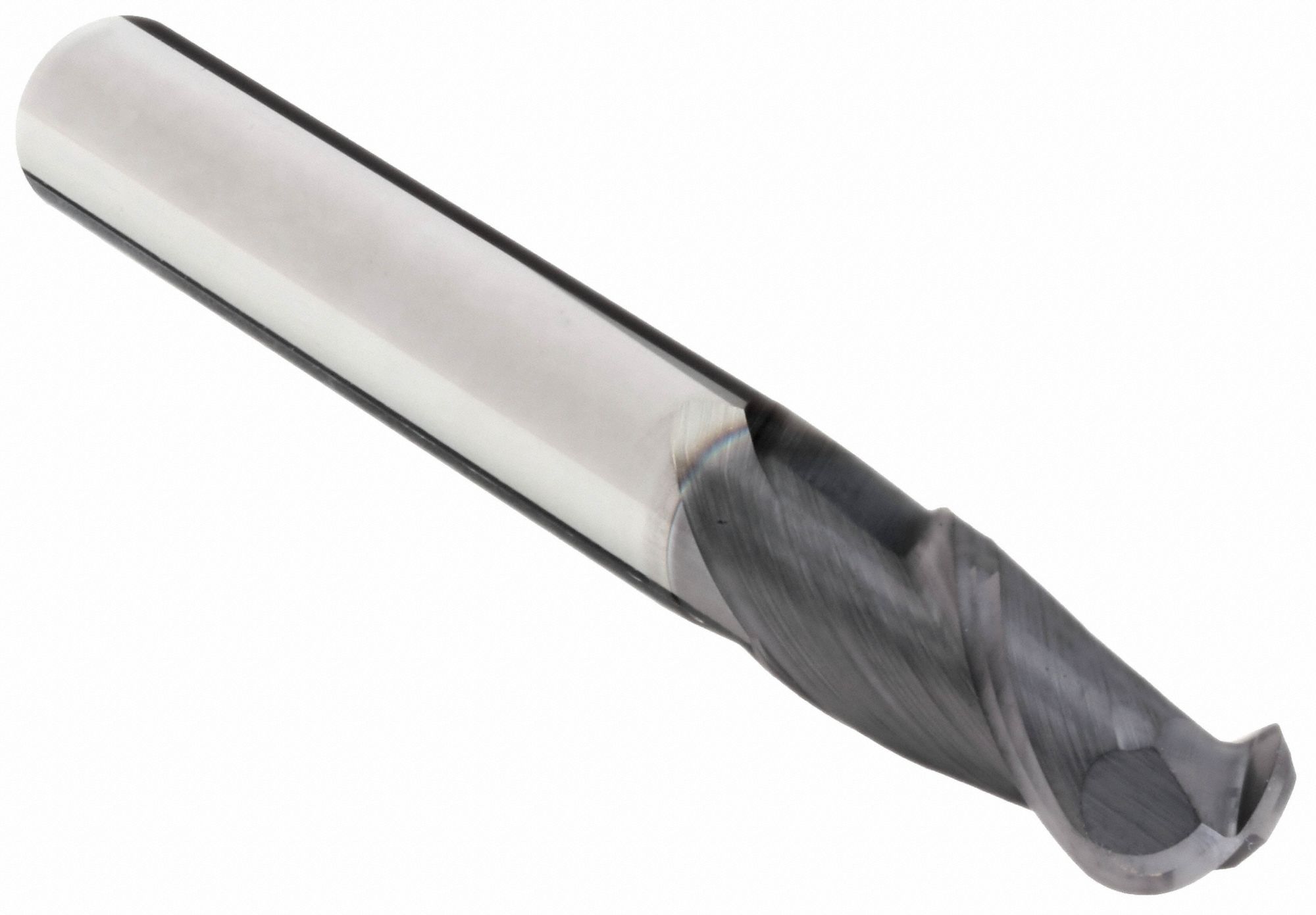 OSG, 2 Flutes, 3/8 in Milling Dia., Ball End Mill 2TXP34023750BN11