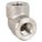 90 °  ELBOW: 316 STAINLESS STEEL, ½ IN X ½ IN FITTING PIPE SIZE, FEMALE NPT X FEMALE NPT