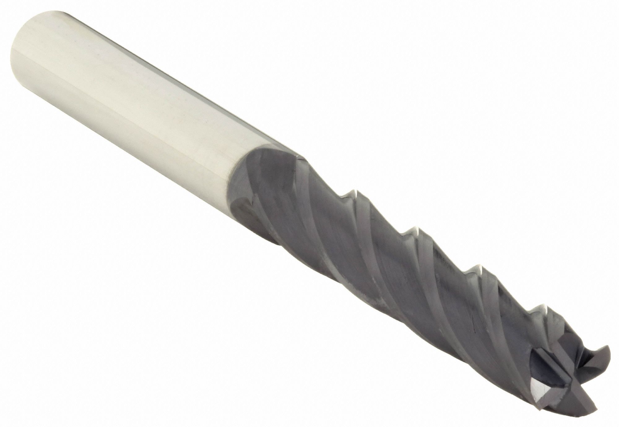 SQUARE END MILL, CENTRE CUTTING, 4 FLUTES, ½ IN MILLING DIAMETER, 3 IN CUT, 6 IN L