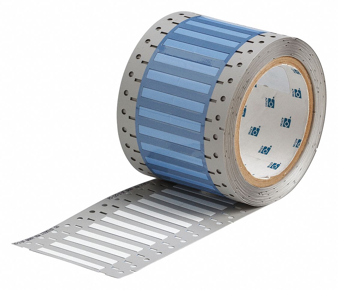 LABEL,2 IN. W,1 IN. L,POLYOLEFIN