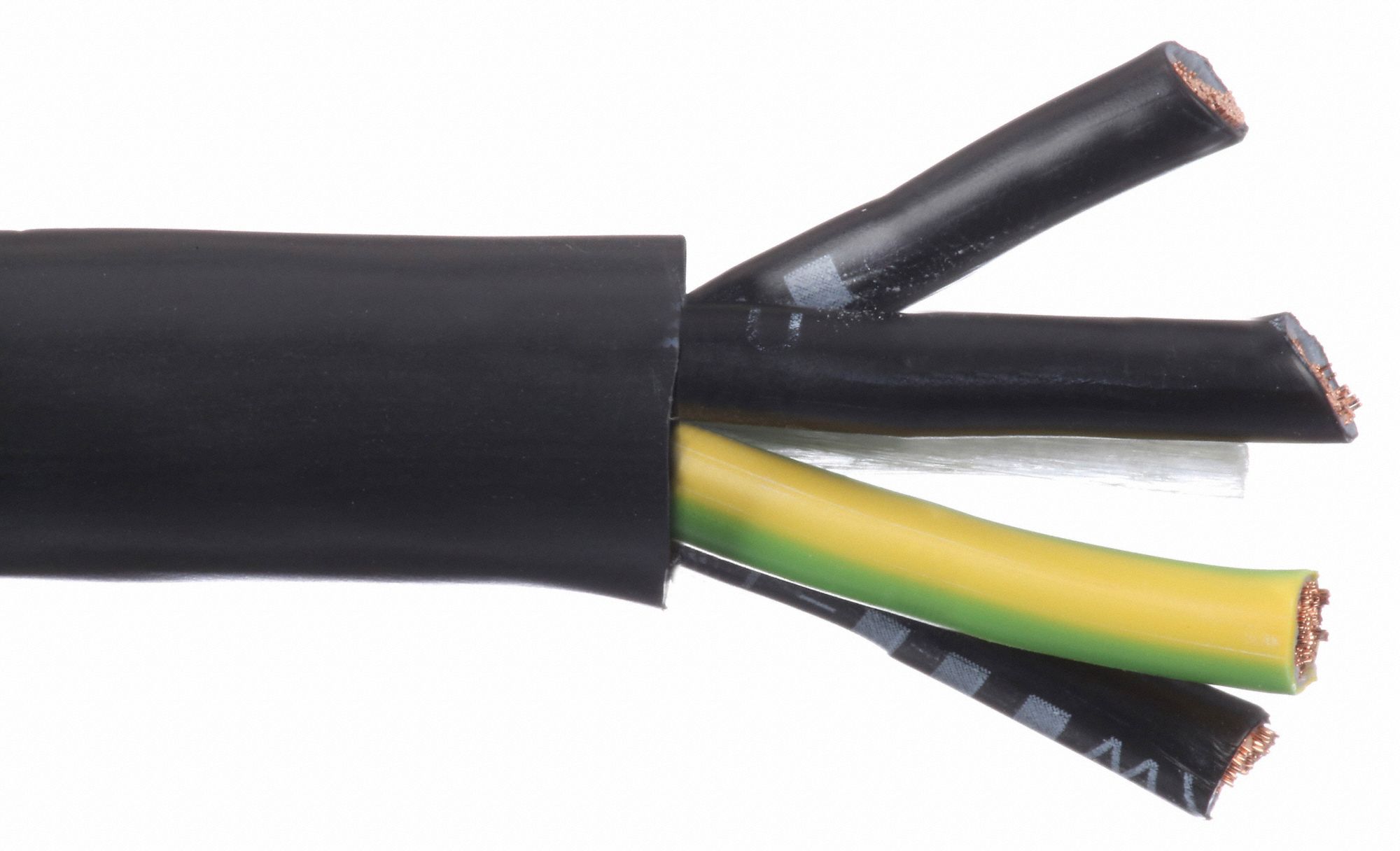 CHAINFLEX Continuous Flexing Power Cable 4 Conductors, 12 AWG Wire