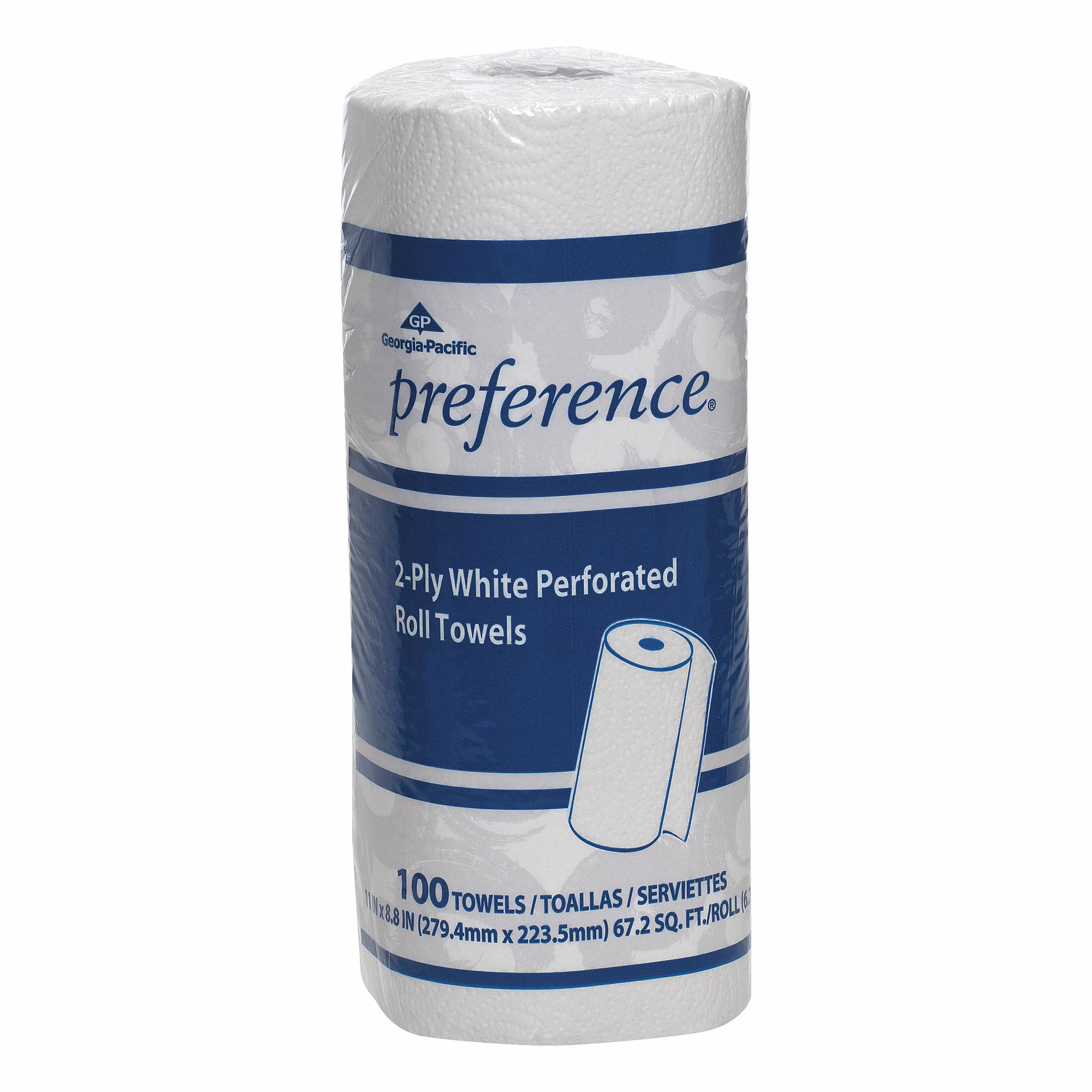 2U226 - Perforated Roll 11 74 ft. White PK30
