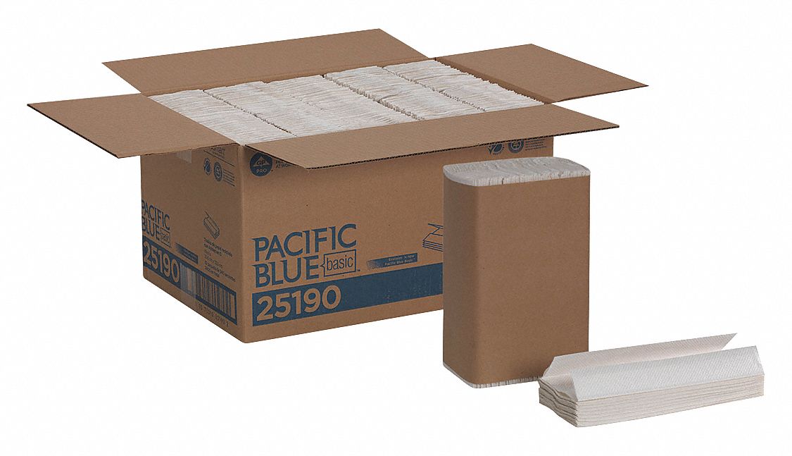 GEORGIA-PACIFIC, White, 10 1/4 in Sheet Wd, Paper Towel Sheets - 2U227 ...