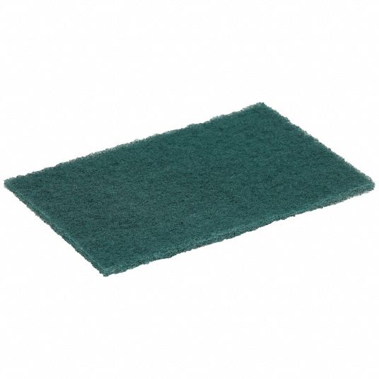 3M Scotch-Brite 96 General Purpose Green 6 x 9 Scouring Pad - Box of 20