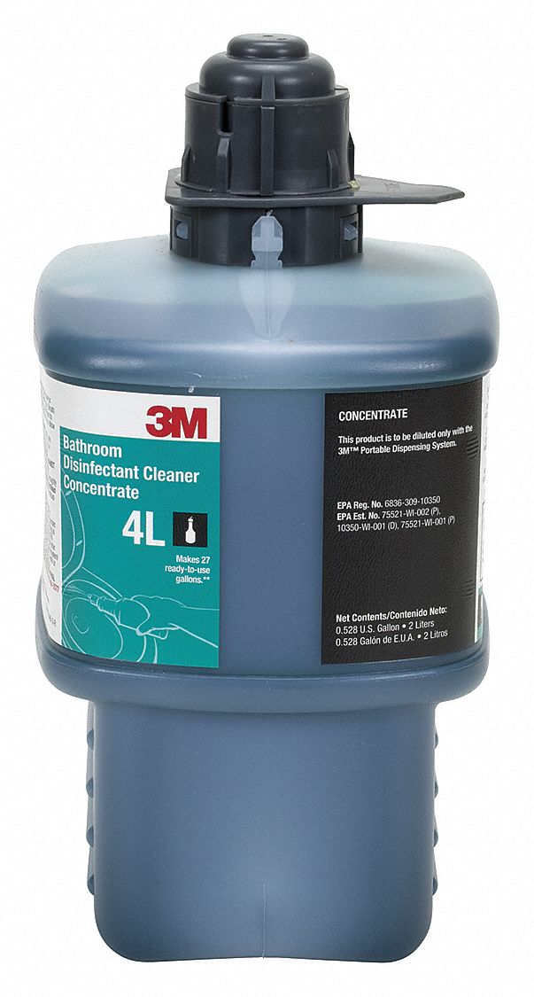 Bathroom Disinfectant: 4L, For Twist 'n Fill Dispenser Series, 2 L, Floral