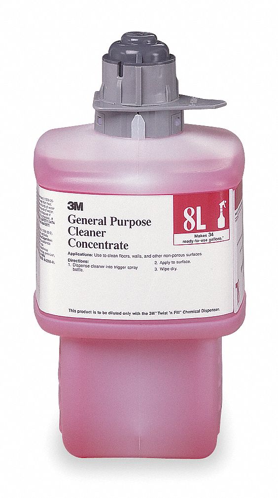 General Purpose Cleaner: Gen Purpose Cleaner, For Twist 'n Fill Dispenser Series, 8L