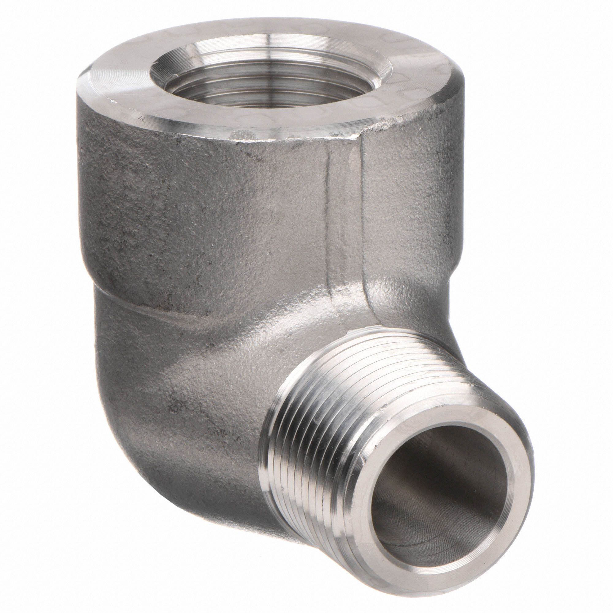 Grainger Approved 316 Stainless Steel Street Elbow 90 Degrees Mnpt X Fnpt 1 In Pipe Size 9445