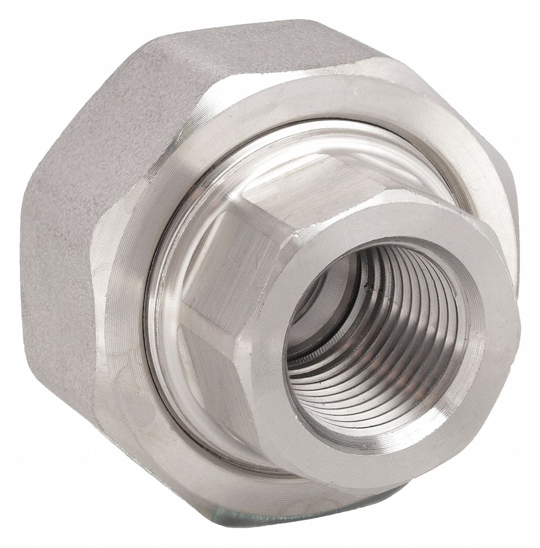 3/4″ Stainless Steel Union, Threaded Union Fitting