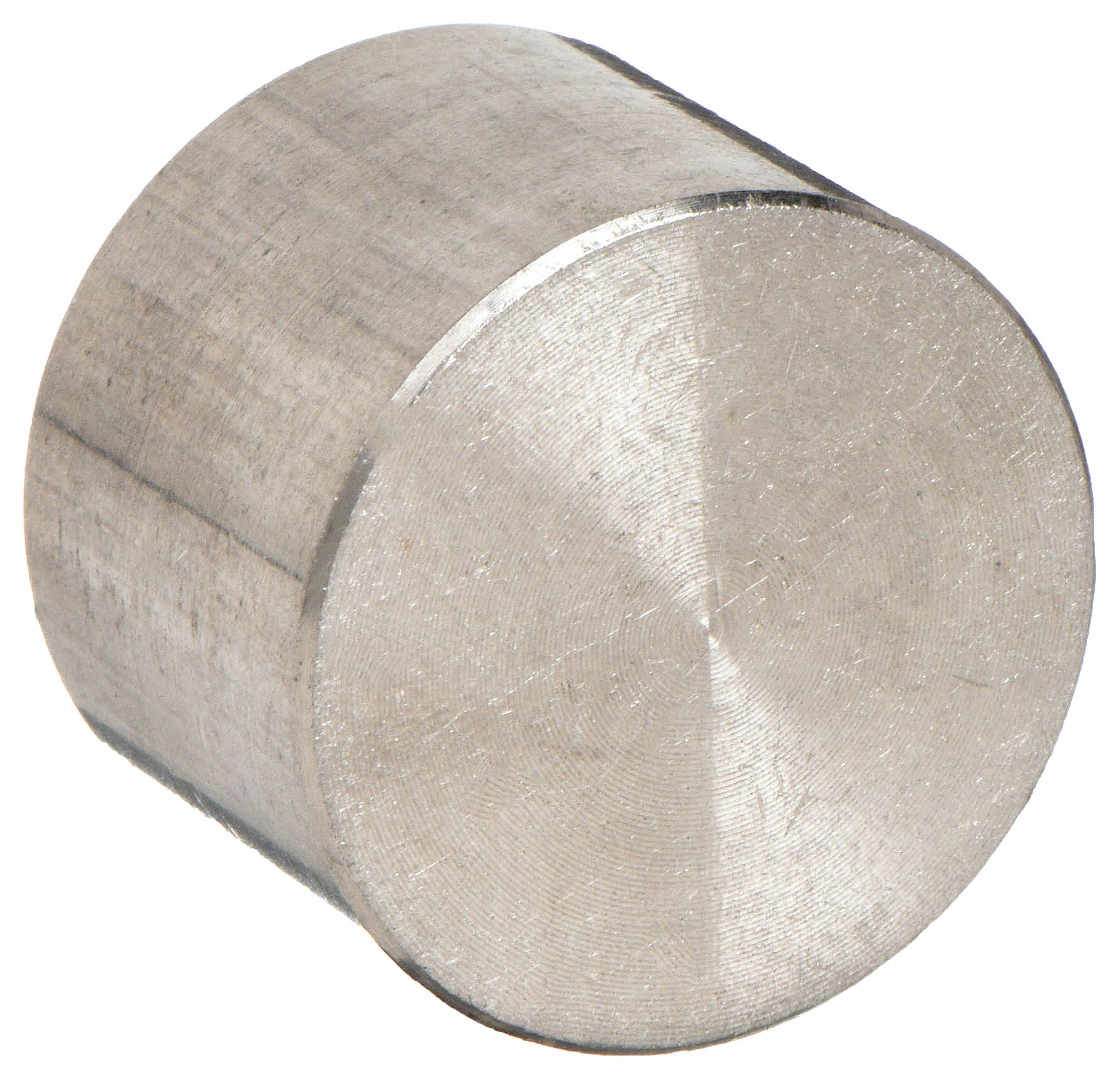 ROUND CAP: 304 STAINLESS STEEL, ¼ IN FITTING PIPE SIZE, CLASS 3000