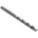 JOBBER LENGTH DRILL BIT, ¼ IN DRILL BIT SIZE, 2¾ IN FLUTE L, 4 IN L, HIGH SPEED STEEL