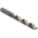 JOBBER LENGTH DRILL BIT, ⅜ IN BIT SIZE, 3⅝ IN FLUTE L, 5 IN L, HIGH SPEED STEEL, 135 °