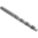 JOBBER LENGTH DRILL BIT, #21 DRILL BIT SIZE, 2¼ IN FLUTE L, 3¼ IN L, HIGH SPEED STEEL