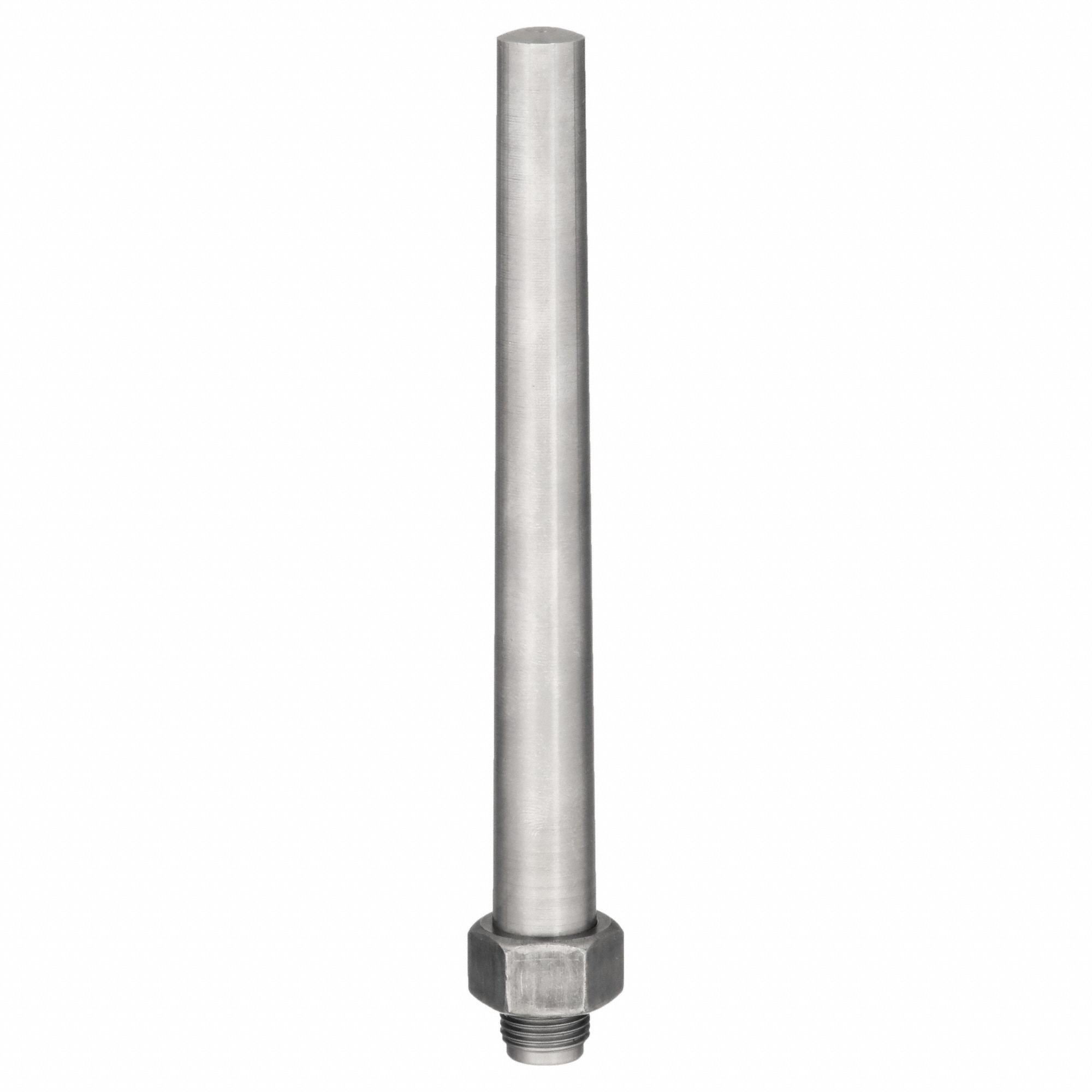 Taper Pin, #10, 0.704 in dia, Steel: Inch, External Threaded, #10 Pin Size, 5/8"-18 Thread Size, Steel