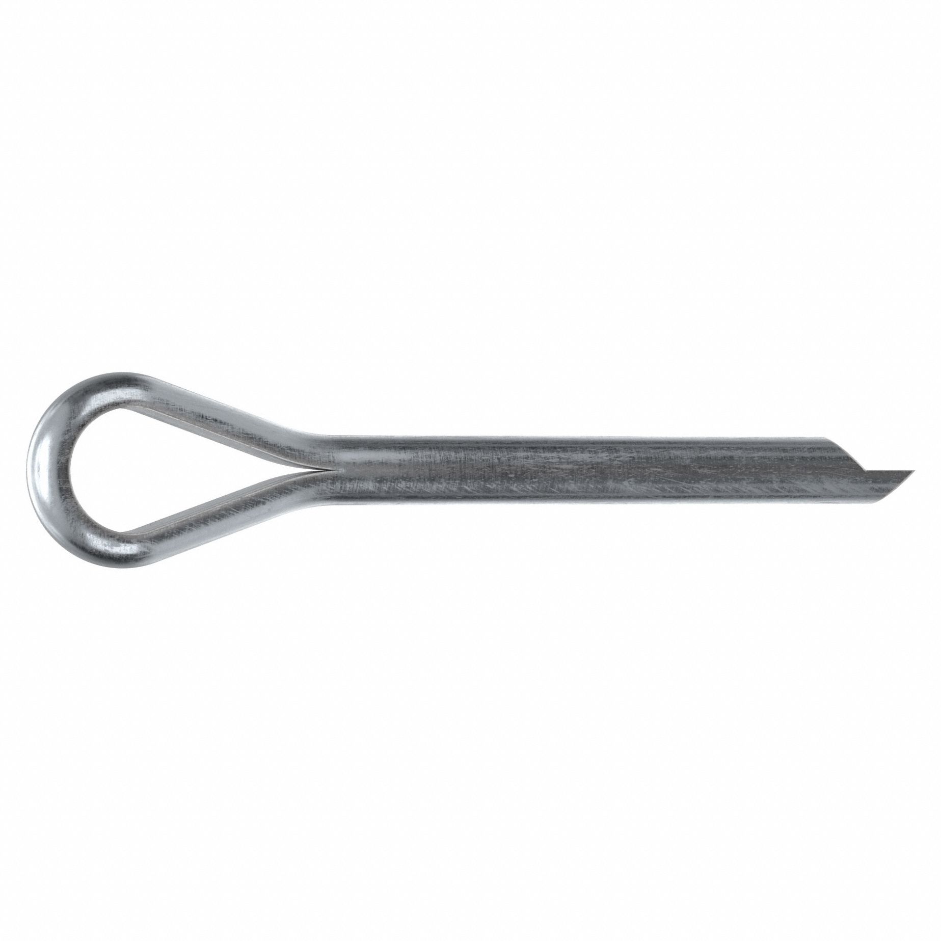 COTTER PIN, 1/16 IN DIAMETER, ½ IN L, EXTENDED PRONG, INCH, STEEL, 100 PK