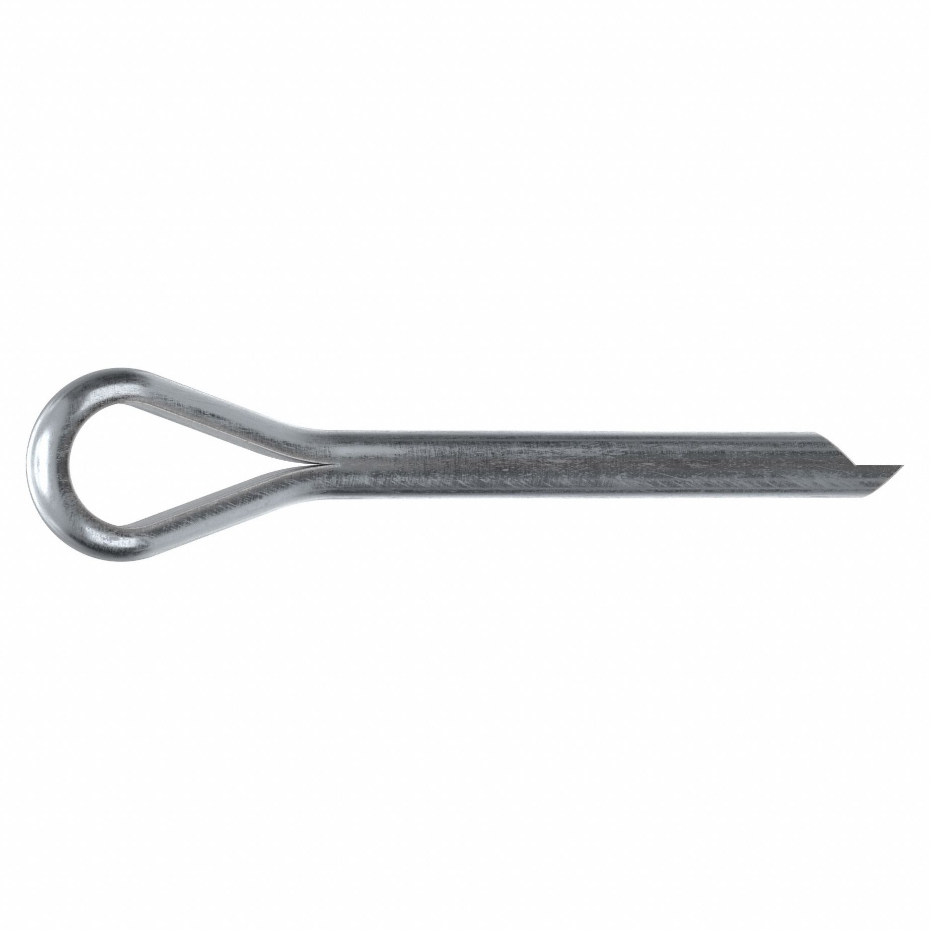 Cotter Pin, 1/16 in dia, 1/2 in L, PK1000: Extended Prong, Inch, 1/16 in Pin Dia, Steel, 1, 000 PK