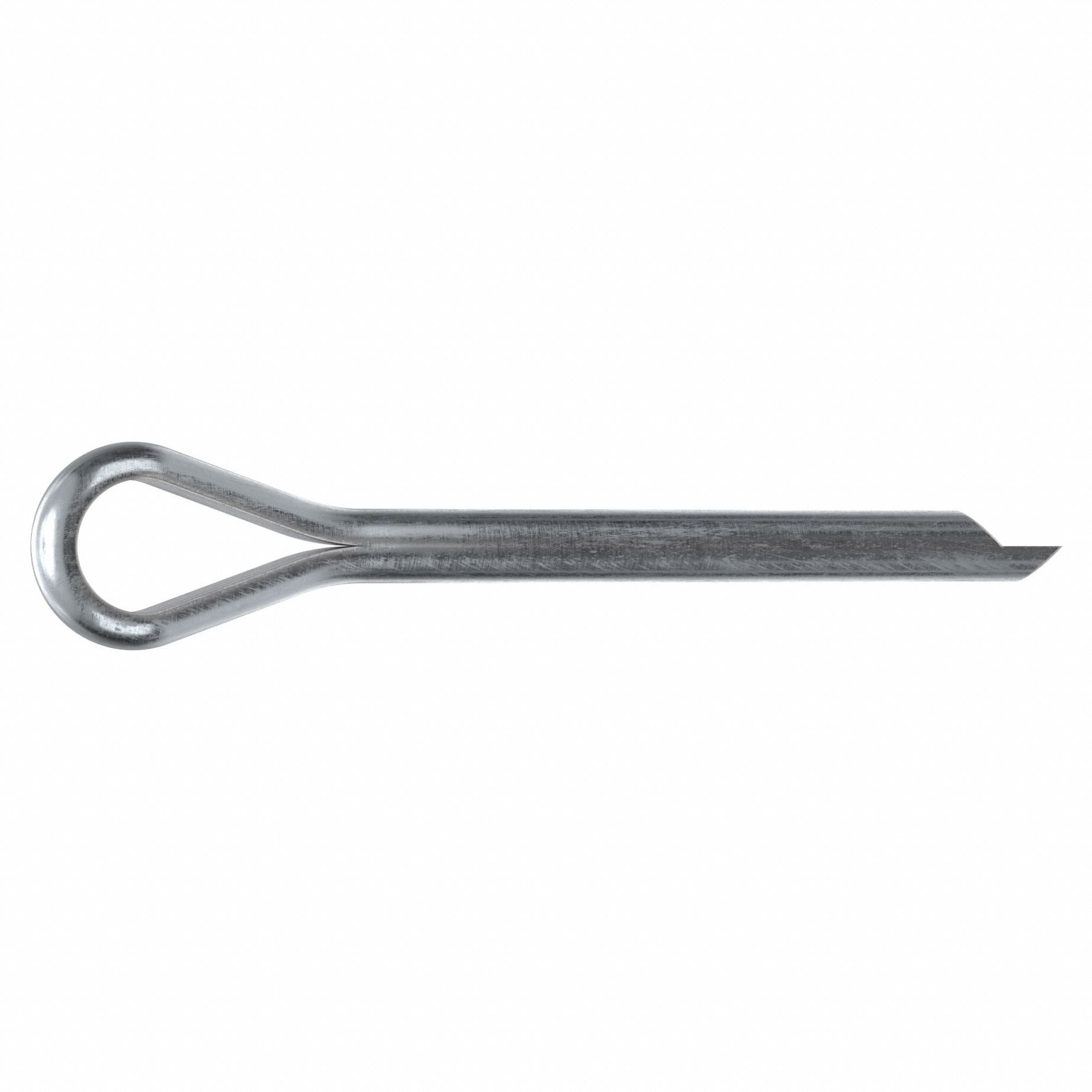 Cotter Pin, 7/64 in dia, 1 in L, PK100: Extended Prong, Inch, 7/64 in Pin Dia, 1 in Shank Lg, 100 PK