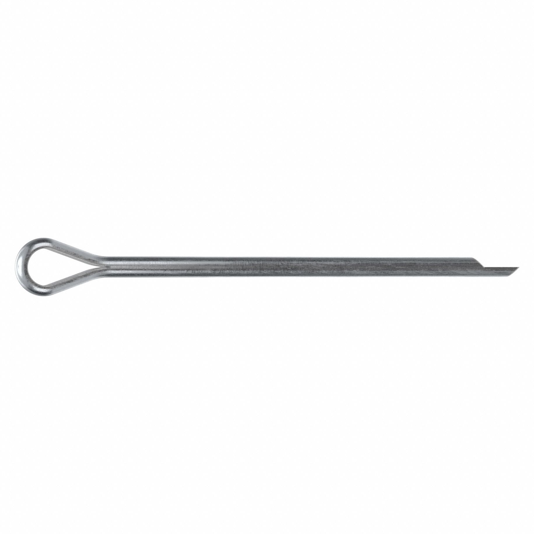 Cotter Pin, 5/32 in dia, 3 in L, PK250: Extended Prong, Inch, 5/32 in Pin Dia, 3 in Shank Lg, 250 PK