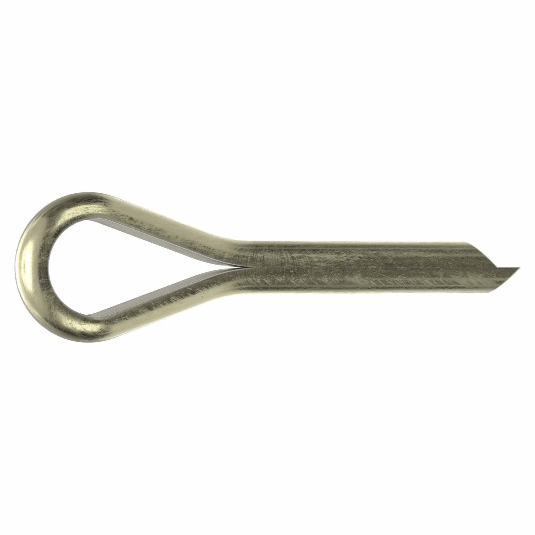 Cotter Pin, 5/32 in dia, 0.75 in L, PK50: Extended Prong, Inch, 5/32 in Pin Dia, 3/4 in Shank Lg, 50 PK