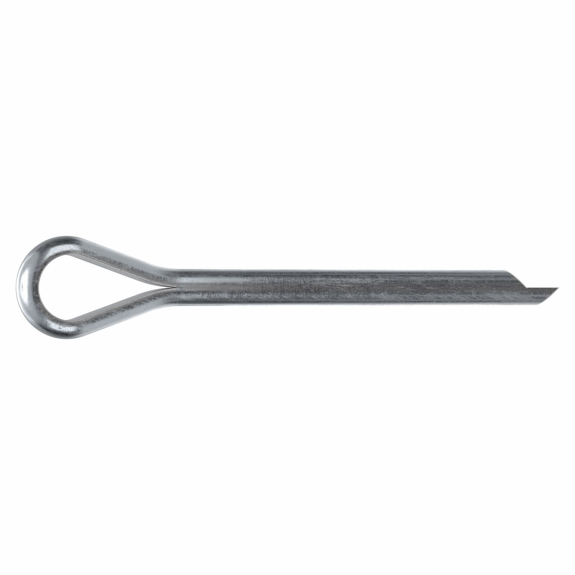 Cotter Pin, 0.25 in dia, 2.5 in L, PK25: Extended Prong, Inch, 1/4 in Pin Dia, 2 1/2 in Shank Lg, 25 PK