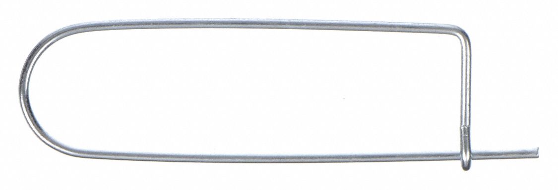 SAFETY PIN, 1 53/64IN L, 3/64 IN DIA, SAFETY, INCH, 3/64 IN DIA, 1½ IN USABLE L, 100 PK