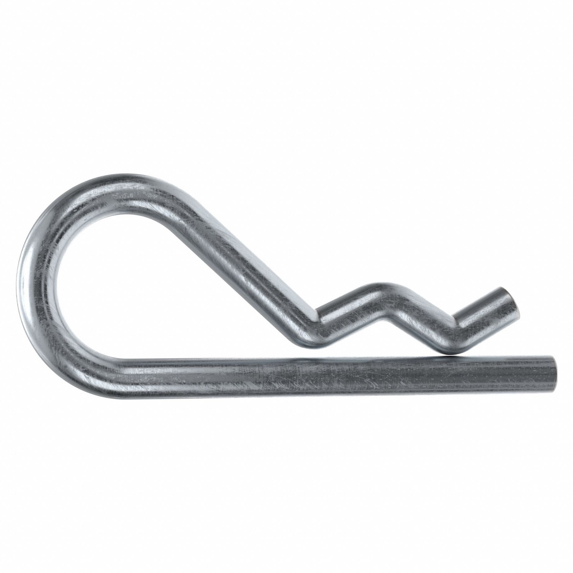 Cotter Pin, 0.032 in dia, 0.438 in L, PK25: Bridge, Inch, 1/32 in Pin Dia, 7/16 in Shank Lg, 25 PK