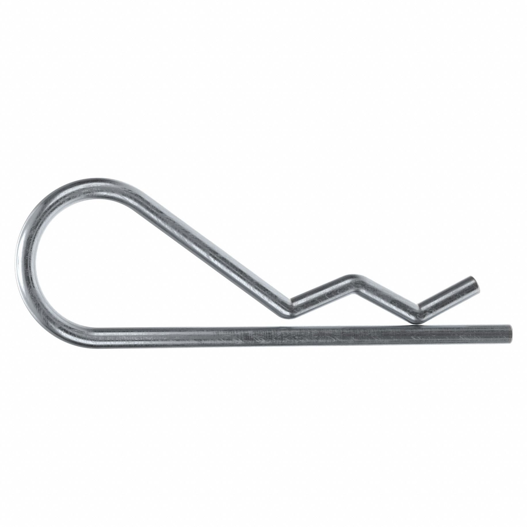 Cotter Pin, 1/16 in dia, 1 9/16 in L, PK25: Bridge, Inch, 1/16 in Pin Dia, 1 9/16 in Shank Lg, 25 PK