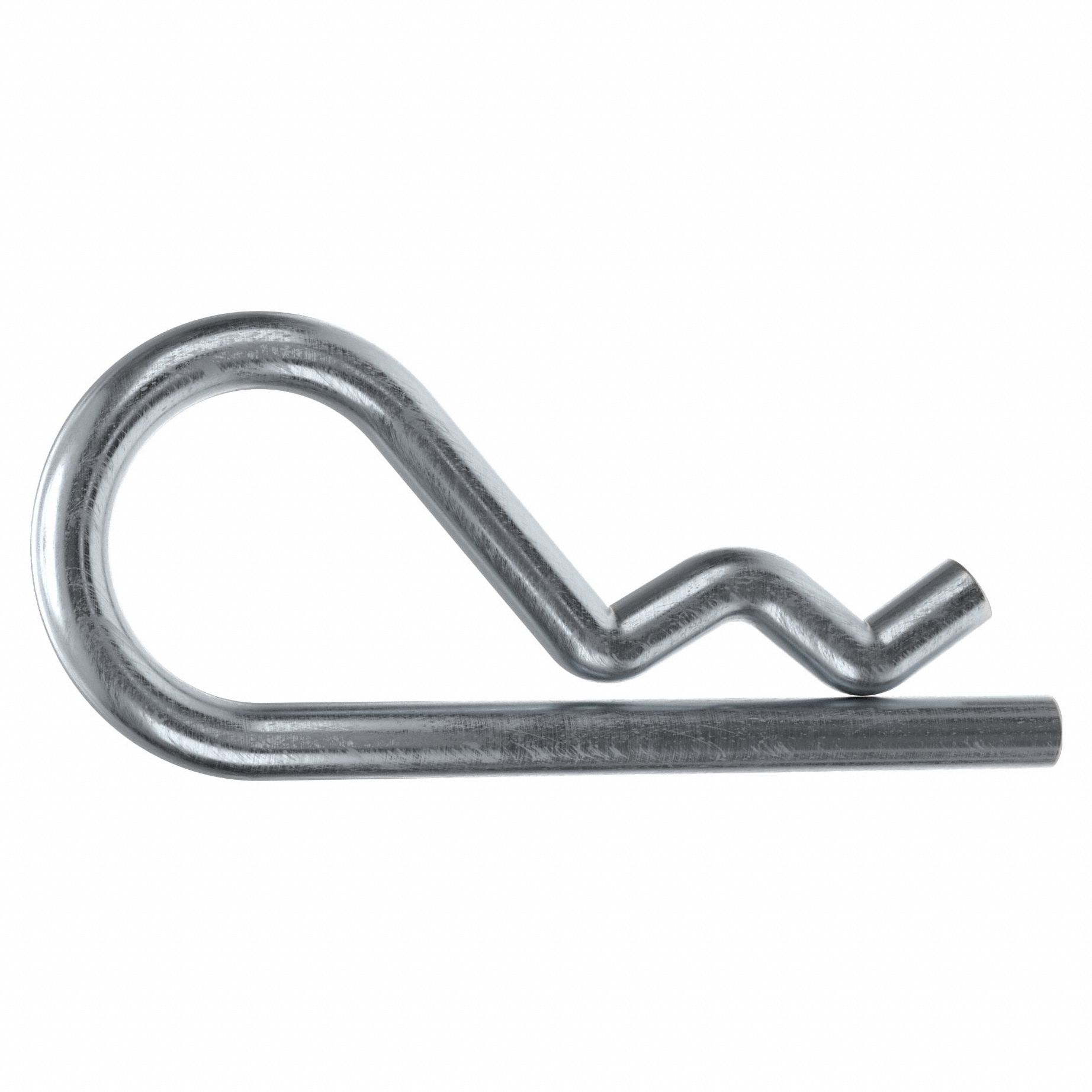 Cotter Pin, 5/64 in dia, 1 3/32 in L, PK25: Bridge, Inch, 5/64 in Pin Dia, 1 3/32 in Shank Lg, 25 PK