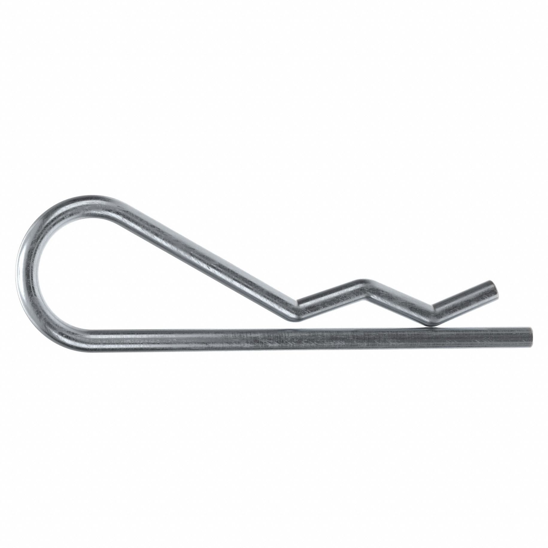COTTER PIN, 5/64 IN DIA, 1.875 IN L, BRIDGE, INCH, 5/64 IN DIA, 1⅞ IN SHANK L, 25 PK