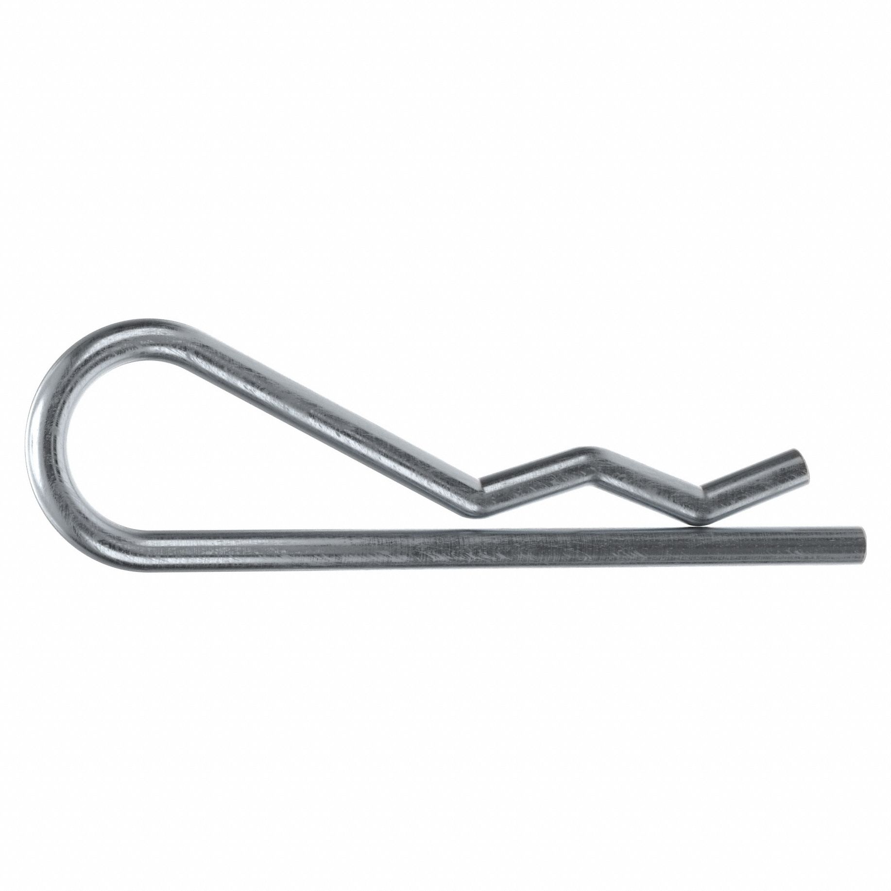 COTTER PIN, 3/32 IN DIAMETER, 2 IN L, BRIDGE, INCH, 2 IN SHANK L, STEEL, 25 PK