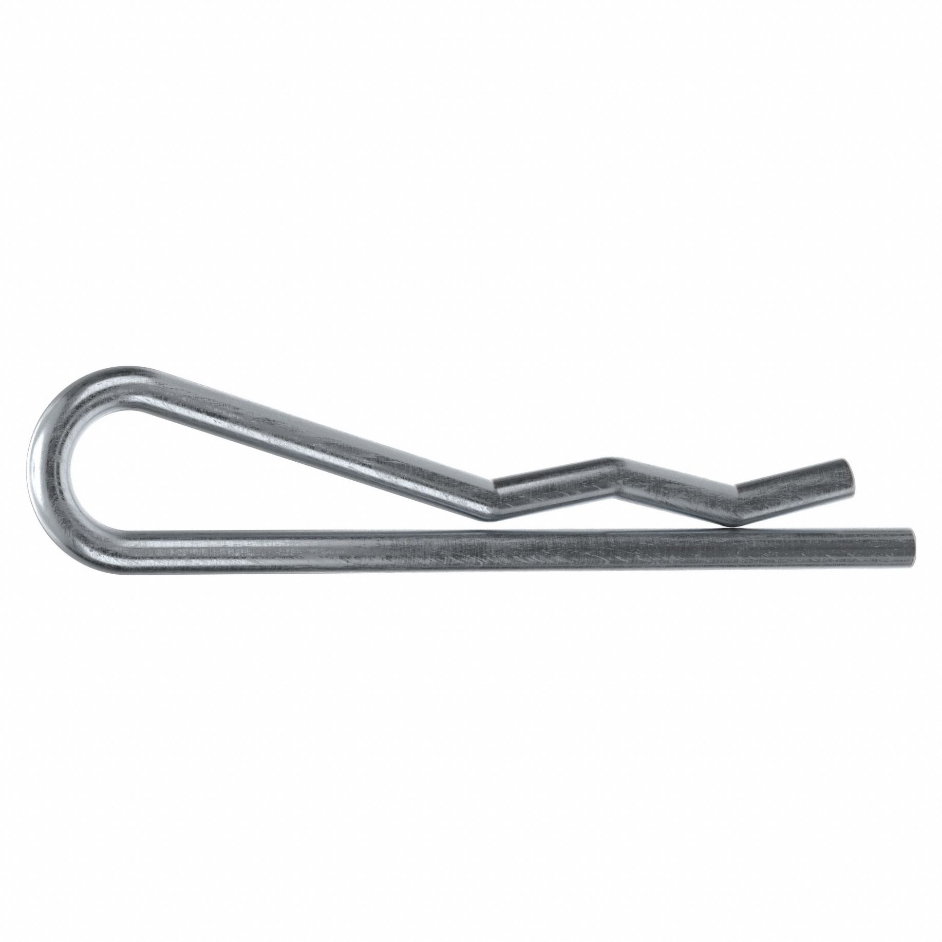 Cotter Pin, 3/32 in dia, 2 in L, PK25: Bridge, Inch, 3/32 in Pin Dia, 2 in Shank Lg, Steel, 25 PK