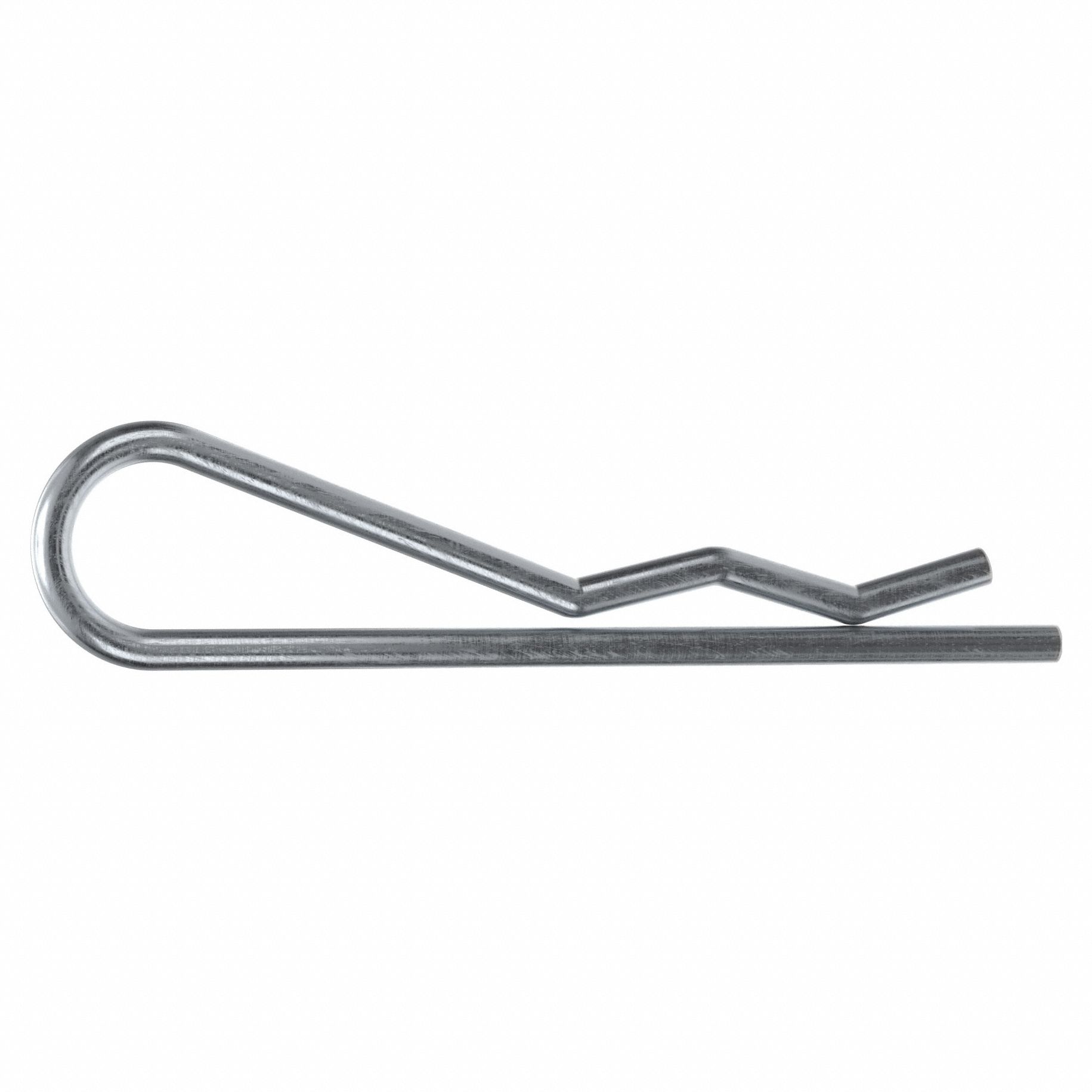 COTTER PIN, 3/32 IN DIAMETER, 2½ IN L, BRIDGE, INCH, 2½ IN SHANK L, STEEL, 25 PK