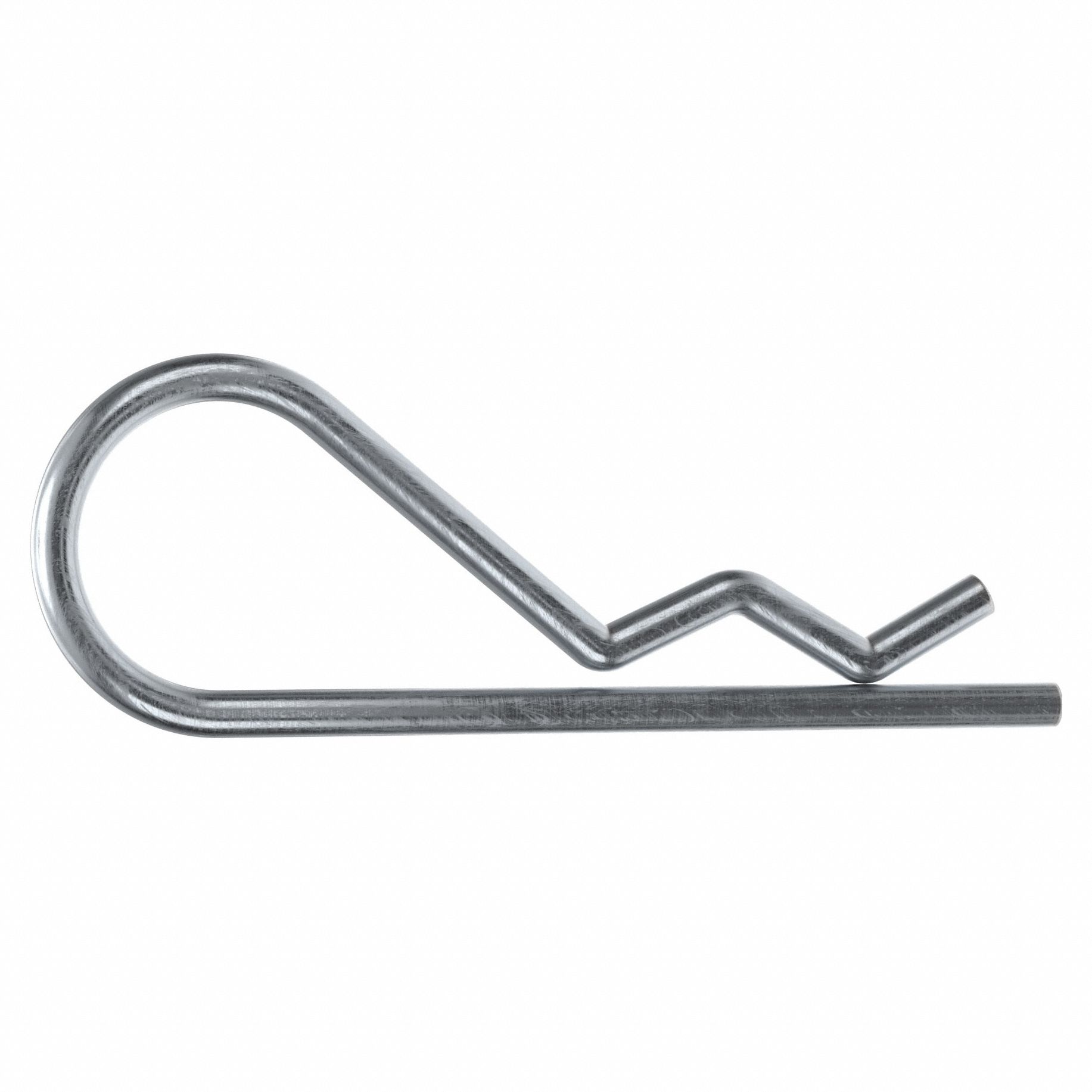 Cotter Pin, 0.125 in dia, 2.875 in L, PK25: Bridge, Inch, 1/8 in Pin Dia, 2 7/8 in Shank Lg, 25 PK