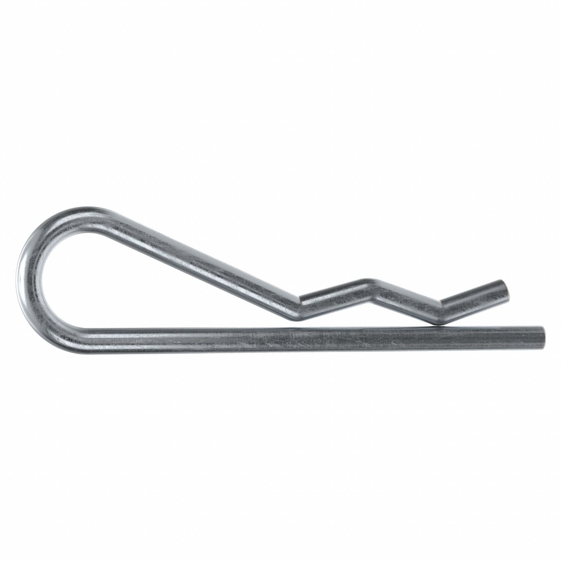 Cotter Pin, 0.148 in dia, 3 in L, PK10: Bridge, Inch, 9/64 in Pin Dia, 3 in Shank Lg, Steel, 10 PK