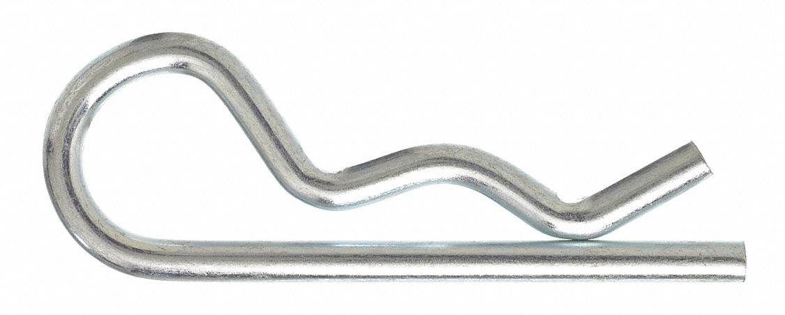 Grainger Approved Steel Hairpin Cotter Pin 4 L 1 4 Pin Dia