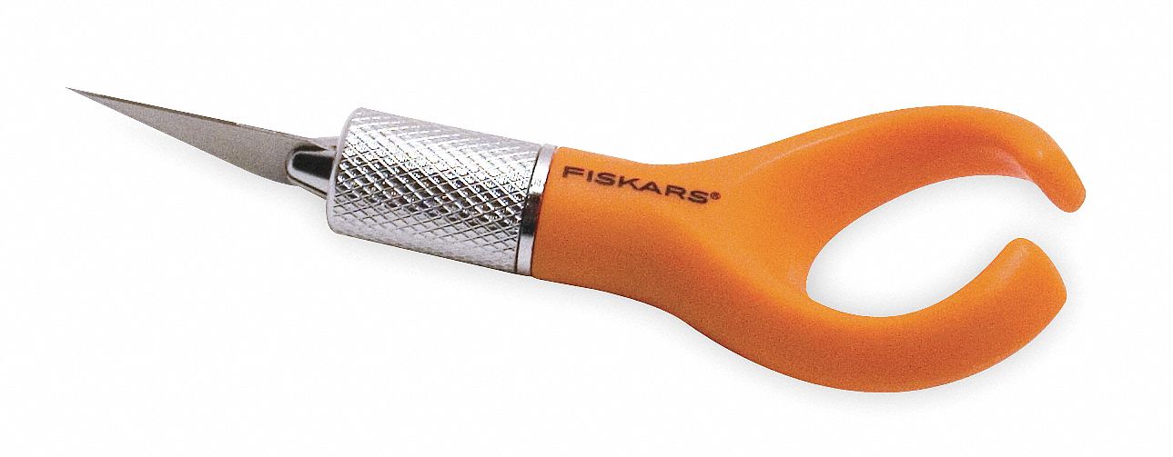 Fiskars 164100-1001 Heavy-Duty Number 2 Detail Knive Blades 3 - 5 Pack